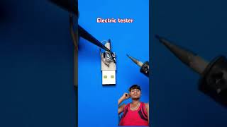 Electric tester diy electronics viralvideo automobile shortvideo ceilingfan experiment [upl. by Radbun81]