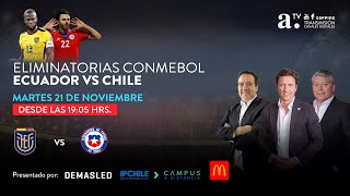 ECUADOR VS CHILE  ELIMINATORIAS CONMEBOL – FECHA 6  21 DE NOVIEMBRE 2023 [upl. by Hephzipah]