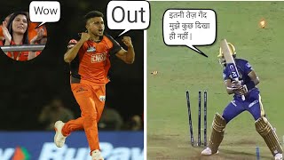 umran malik best bowling Ipl 2022 umran malik bowling  cricket k video [upl. by Akamahs]