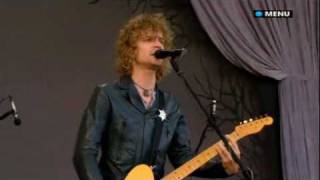 Glastonbury 2008 Live video The Raconteurs Consoler Of The Lonely [upl. by Aziul]