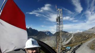 Top of Grasberg Mine [upl. by Anerehs]