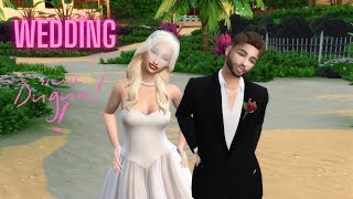 Sims 4 yeni bir hayat b6 barbie stories sims dünyası  the sims 4 love story Düğün günü Wedding [upl. by Ibbor]