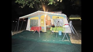 Caravan Tent set up video redone [upl. by Bearnard]