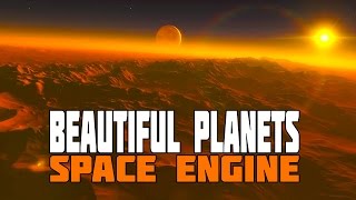 Space Engine  Beautiful Planets [upl. by Adnaloj]