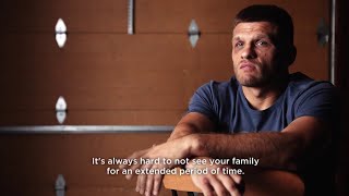 Derevyanchenko on Challenges of Being Away From His Family [upl. by Mooney]