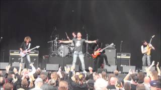 Cloven Hoof  The Gates Of Gehenna Live  Sweden Rock Festival 2014 [upl. by Zarger]