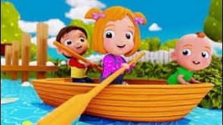 Row Row Row Your Boat Remix Kids club rhymes Kids Songs  Nursery Rhymes [upl. by Sackey572]