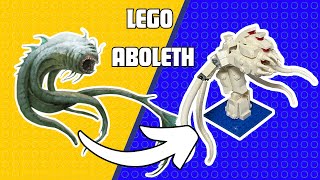 How to build a LEGO Aboleth DampD Miniature  Brick Bestiary [upl. by Cynthie]