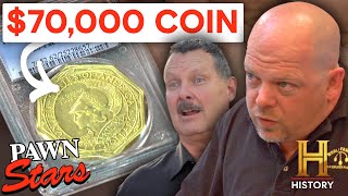 Pawn Stars 7 Insanely Rare Coins [upl. by Nannah641]