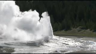 Old Faithful Eruption June 19 2024 954 am [upl. by Aicia]