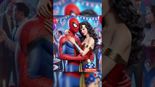 Wonder💥 Woman takes revenge on Superman and spiderman love wonder woman spiderman avengers [upl. by Balbinder898]