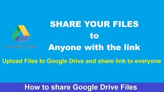 How to Upload and Share Files on Google Drive A StepbyStep Guide [upl. by Eittam]