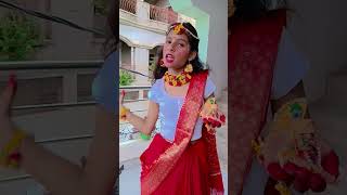 Krishna janmashtami ke maje maje 🪈shorts viral trending dance [upl. by Rika]