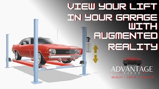 View Your Lift in Your Garage With Augmented Reality [upl. by Edlitam449]