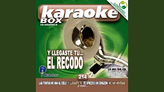 Deja Karaoke Version [upl. by Tiras]