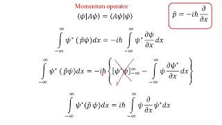 QM 302 Hermitian operators  position momentum and energy operators [upl. by Attenohs59]