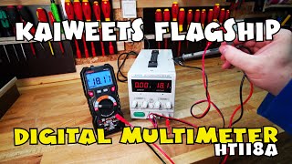 Kaiweets digitales Multimeter HT118A [upl. by Zipporah]