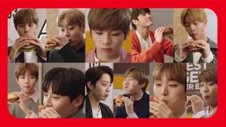 Wanna One워너원  Lotteria 롯데리아 TV CF [upl. by Ariahay]