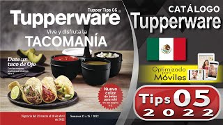 TUPPER TIPS 5 2022 CATALOGO TUPPERWARE MÉXICO [upl. by Mychal]