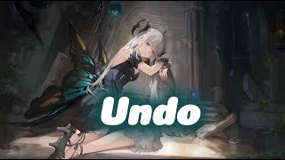 DEKU NIGHTCORE Undo  Lyrics [upl. by Alfy]