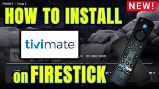 🎬🎦 TIVIMATE  LATEST VERSION 🎦🎬HOW TO INSTALL ON FIRESTICK  STEP by STEP [upl. by Eelynnhoj]