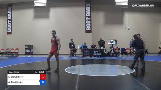 72 Kg Cons 8 2 Eleazar Deluca NJRTC Vs Alex Mossing Air Force RTC [upl. by Mastic329]