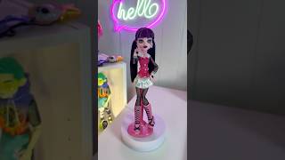 Draculaura HAIR WASH 😱 monsterhigh doll dollcollector draculaura monsterhighcollection [upl. by Akena]