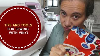 Tips and Tools for Sewing with Vinyl [upl. by Olsen]