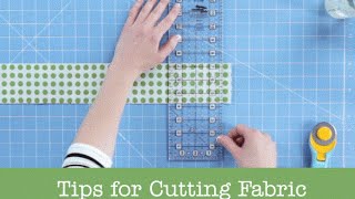 How to Cut Fabric  Lella Boutique  Fat Quarter Shop [upl. by Ellebasi]