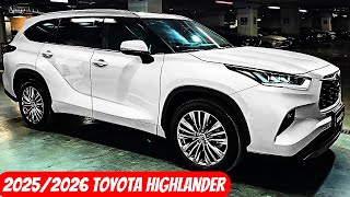 New Redesign 20252026 Toyota Highlander Hybrid New Toyota Highlander First Look [upl. by Kosey]