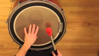 1 Surdo  Rio Samba  Basic Pattern [upl. by Arretal]