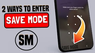 2 Ways to Turn On Safe Mode On Samsung Android Phones  How to enter Save Mode [upl. by Romney]