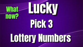 Pick 3 Lottery NumbersNovember 2024 [upl. by Namyaw171]