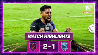 Match Highlights  Odisha FC 21 Kerala Blasters FC  Knockout 1  ISL 202324 [upl. by Chastity]