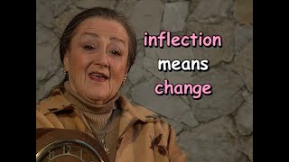 What Is Inflection in English Grammar A Cozy Introduction from Marie [upl. by Nwahsem]