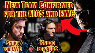 HUGE UPDATE on Dropped NEW TEAM with Snipedown Knoqd and Shooby for the ALGS and EWC [upl. by Kip]