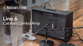 Line 6 Catalyst Guitar Combo Amplifier — All Playing No Talking [upl. by Anivel356]