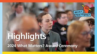 2024 What Matters Award Ceremony  Highlights  Whitlam Institute [upl. by Eudoxia]