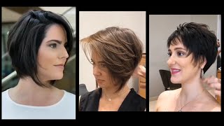 Cortes de cabelo curto e Transformações para as Mulheres [upl. by Ayaros]