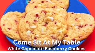 White Chocolate Raspberry Cookies [upl. by Nirtiac]