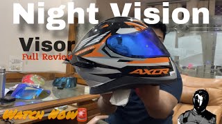 Trending Night Vision Visor for axor apex😇 Really Amazing🤔  Axor apex Visor  😱 in hindi [upl. by Crosse767]