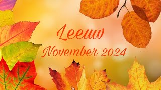 Kaartlegging voor het sterrenbeeld Leeuw  November 2024 ♌️ [upl. by Adnilreb]