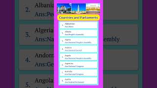 🌎🌏🌍 Countries and Parliaments [upl. by Nyleda]