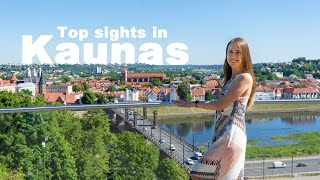 Visiting Kaunas Lithuania  Travel guide from a local [upl. by Baerman]