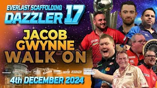 Jacob Gwynne Darts Walk On in Leeds Dazzler 17 [upl. by Jameson]