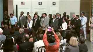 Citizenship Day Naturalization Ceremony at the Smithsonian National Museum of American History [upl. by Ebneter401]