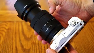 Sony E 18135mm f3556 OSS SEL18135 lens review with samples [upl. by Eppesiug]