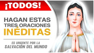 ¡TODOS Urgente pedido de la Virgen de Medjugorje  ¡Hagan estas tres ORACIONES Jelena Vasilj [upl. by Adnuhsar713]