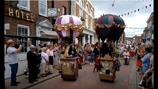 Rochester Dickens Festival Victorian Parade 2018 [upl. by Woehick]