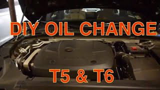 How to Change the Oil on All New Volvos xc60 s90 s60 xc90 volvo [upl. by Chemar]